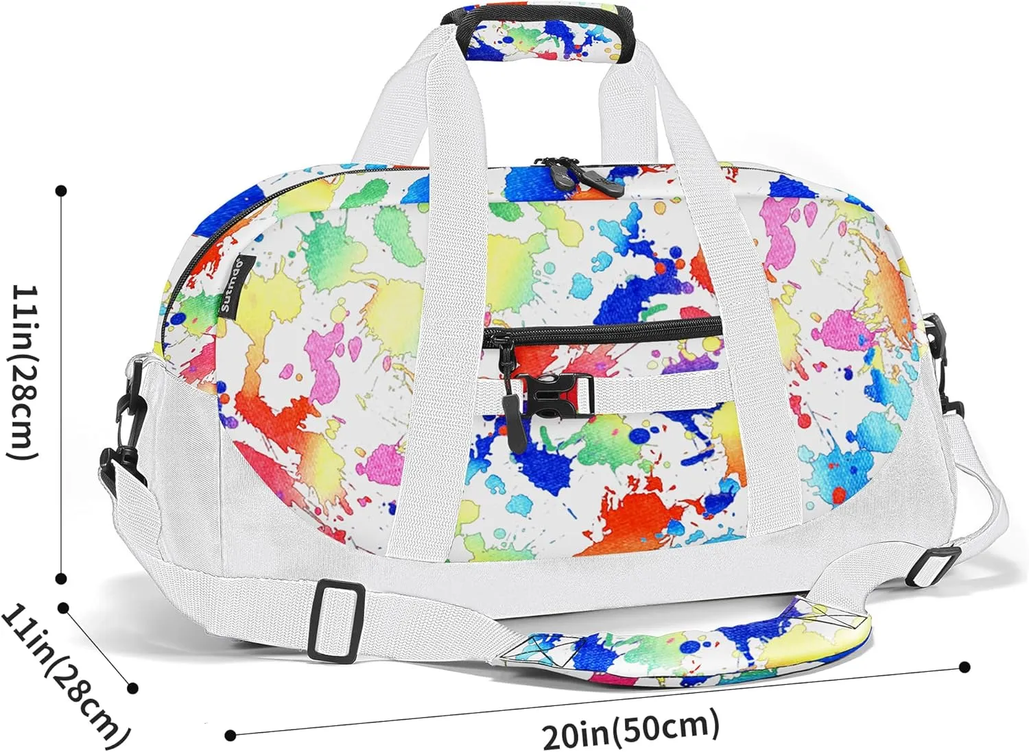 Stumdo Kids Overnighter Duffel Bags for kids, Carry-On Size & Ideal for School Practice or Overnight Travel Weekender Tote for Travel Gym Sport bag for Boys & Girls (cbse)
