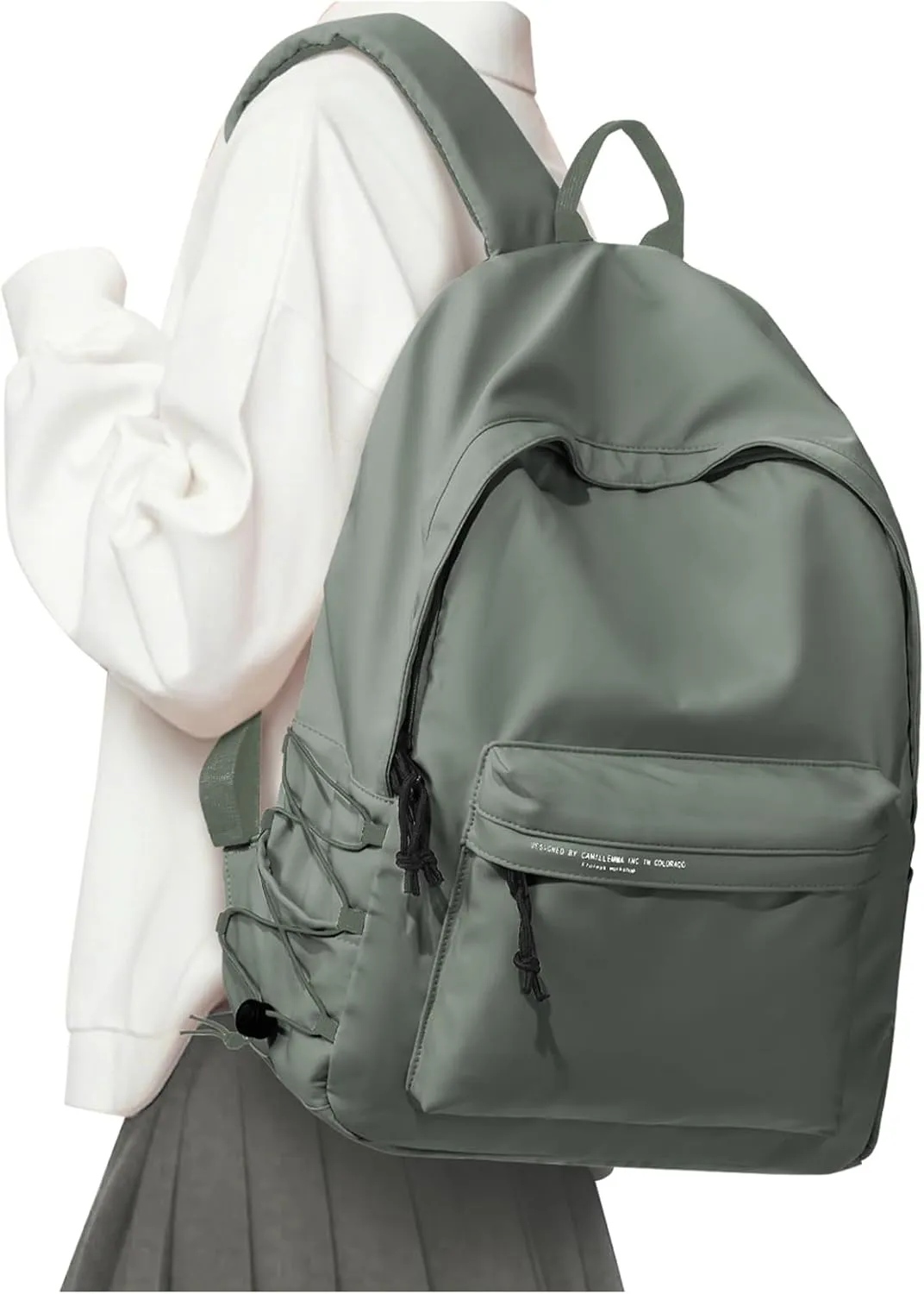 suradar School Backpack Middle High School Students Bookbag for Teens Girls Boy College Backpack for Women Men Casual Daypack