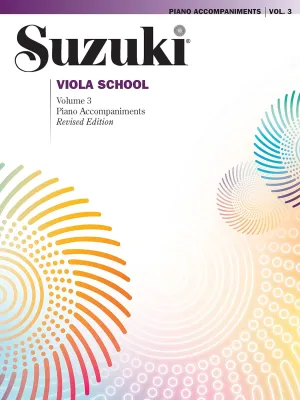 Suzuki Viola School, Piano Accompaniment (Suzuki Method International) (Suzuki Viola School, Vol 3) Revised Edition