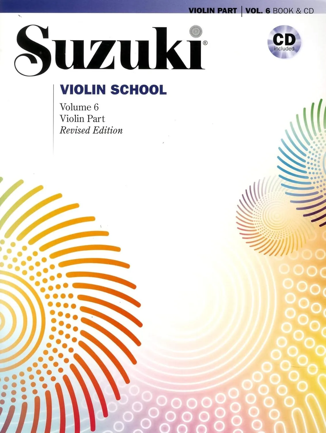 Suzuki Violin School, Vol 6: Violin Part, Book & CD Paperback – February 1, 2013
