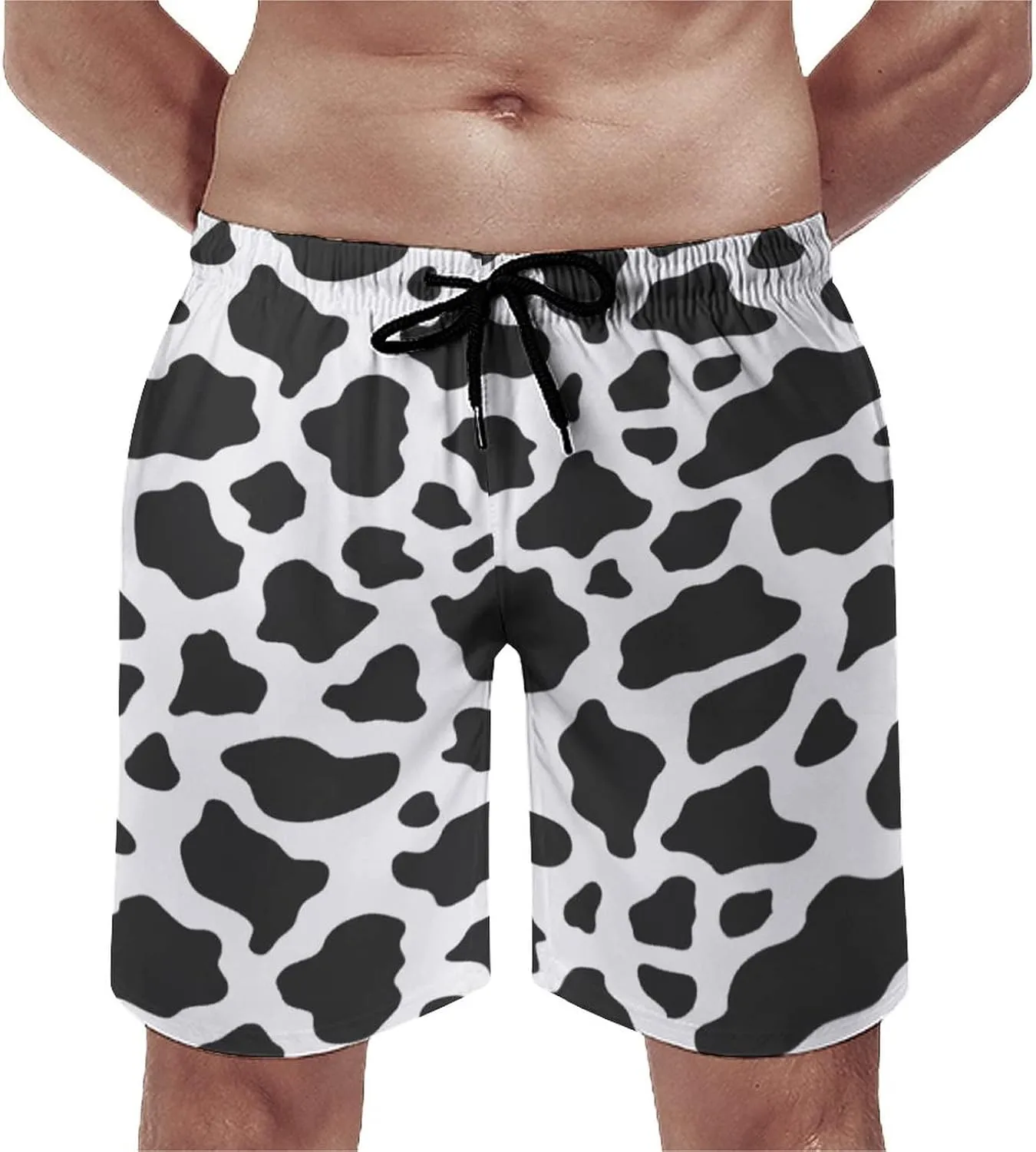 Swim Trunks Mens Quick Dry Beach Shorts with Mesh Lining Swimwear Bathing Suits