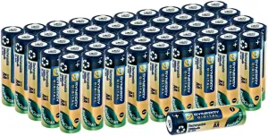 Synergy Digital Camera Batteries, Compatible with Mamiya 645DF  Medium Format DSLR Digital Camera, (Ni-MH, 1.25V, 2800mAh), Combo-Pack Includes: 50 x AA Rechargeable Batteries