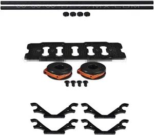 Tarot DIY Multi Rotor Drone Helicopter Assembly Kit: Fy680 650 Inverted Battery Rack Mount Tl68b14   4Pcs 2-Axis FPV Gimbal Camera Mount Suspension Hook   10MM 3K Carbon Fiber Tube Boom 280MM TL68B22