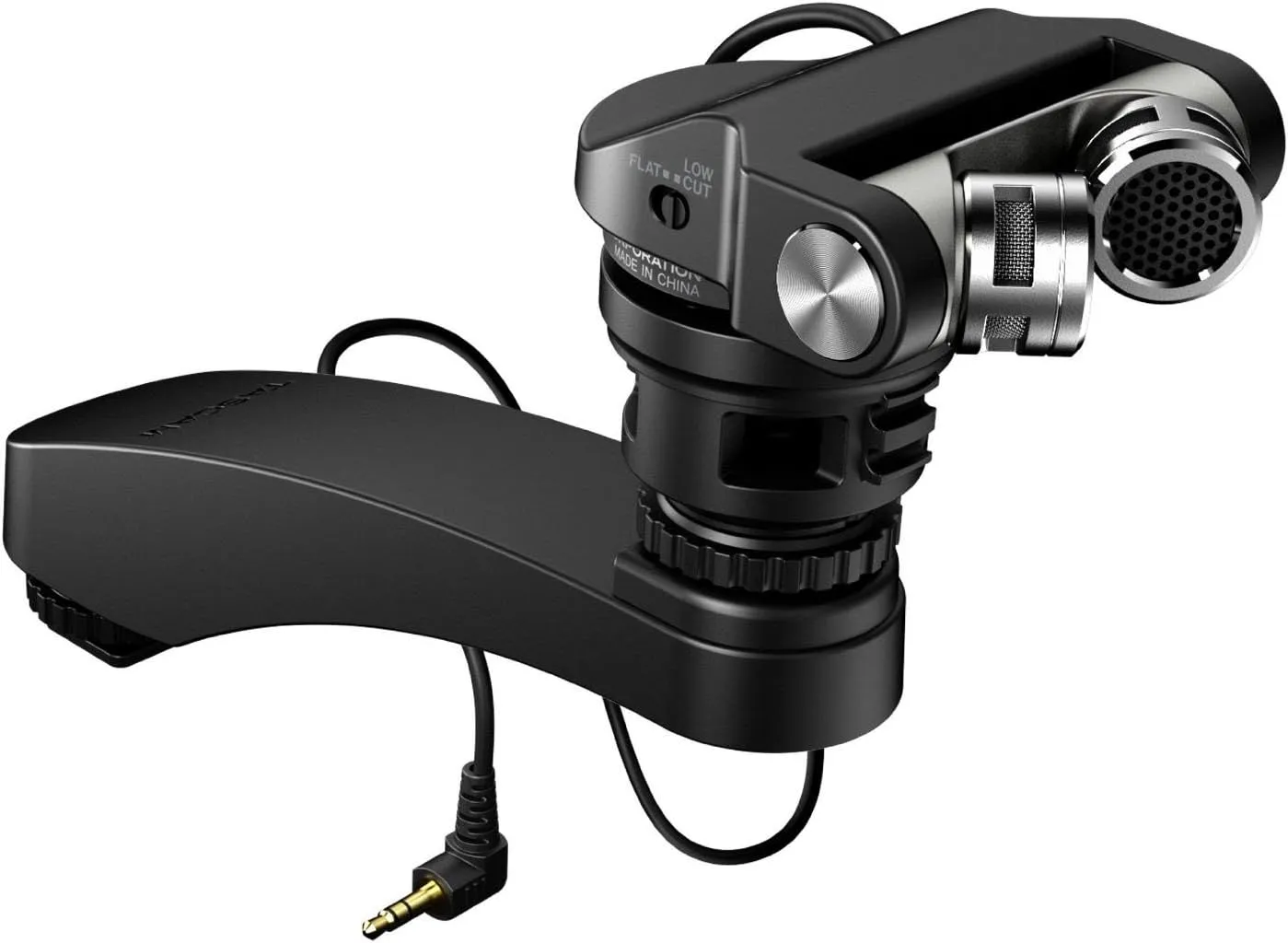 Tascam TM-2X Stereo X-Y Microphone for DSLR Cameras ,Black