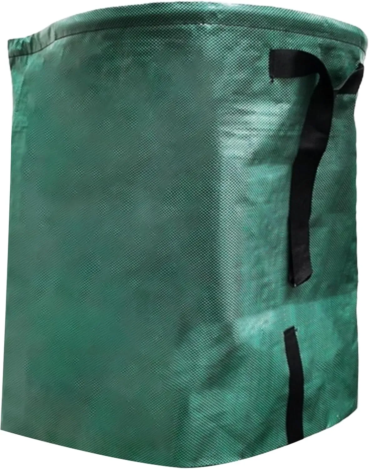 Tear-resistant Waste Bag 52x75cm Leaf Collector Foldable Reusable Large Capacity Heavy Duty Portable Handle Multipurpose Garden Lawn Debris Trash Atrovirens