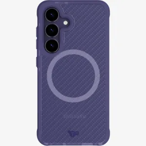 Tech21 EvoArmor case for Galaxy S25 - with Magnets- Military Grade Impact Protection - Purple