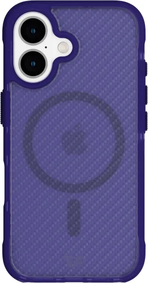 Tech21 EvoArmor for iPhone 16 Compatible with MagSafe - Impact Protection Case 21x Military Standard Tested in Purple