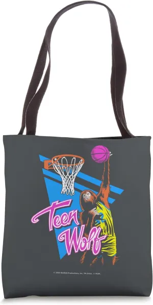 Teen Wolf Slam Dunk Tote Bag