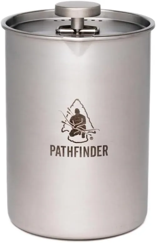 The Pathfinder School French Press for Camping