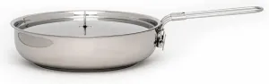 The Pathfinder School Stainless Steel Folding Skillet and Lid