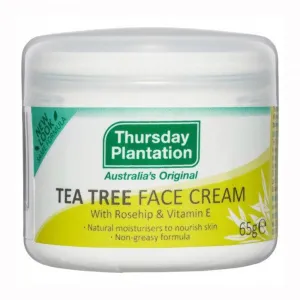 Thursday Plantation Tea Tree Face Cream with Rosehip and Vitamin E - 65 g