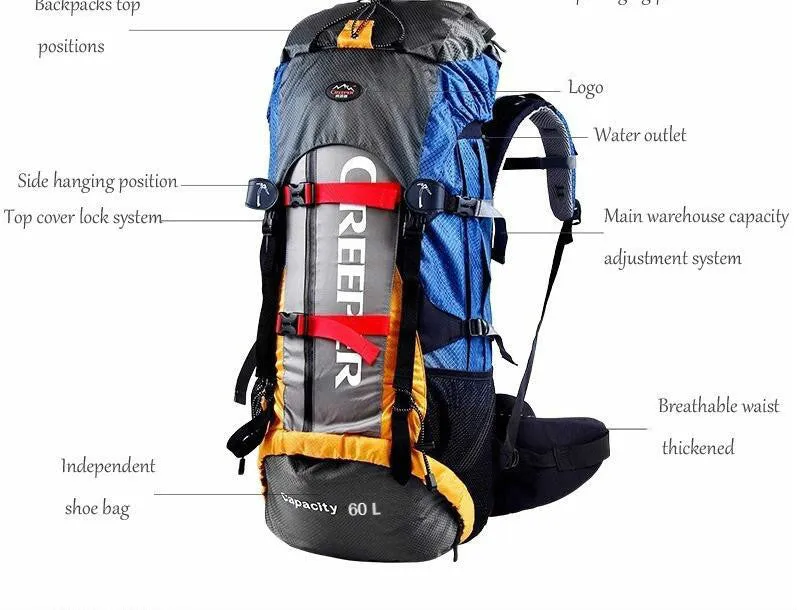 Time-sensitive Backpack Anniversary sale Waterproof Frame Climbing External
