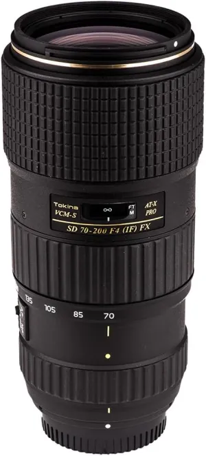 Tokina ATXAF720FXN 70-200mm f/4 Pro FX VCM-S Lens for Nikon