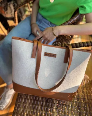 TOTE BAG BROWN