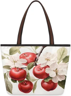 Tote Bag for Women with Zipper Large Capacity Top Handle Casual Shoulder Bag Handbag Reusable Shopping