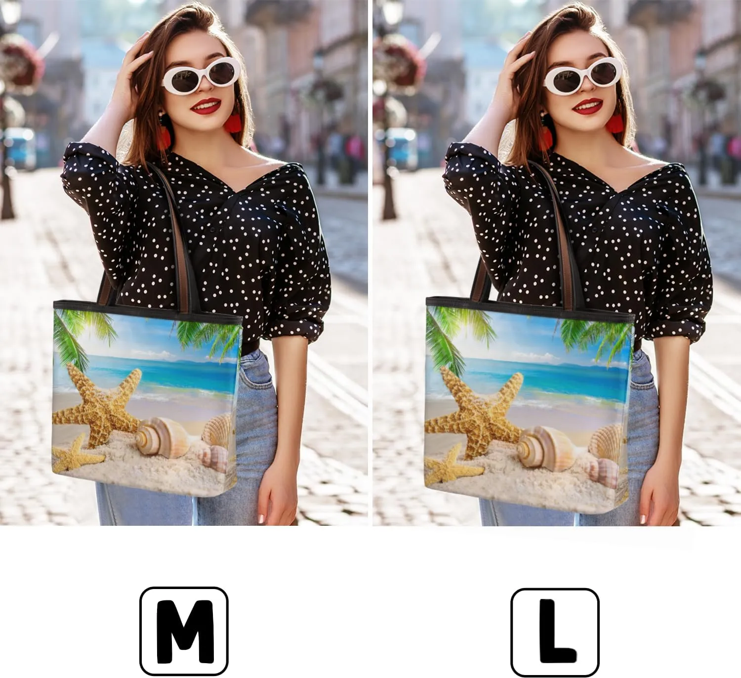 Tote Bag for Women with Zipper Large Capacity Top Handle Casual Shoulder Bag Handbag Reusable Shopping