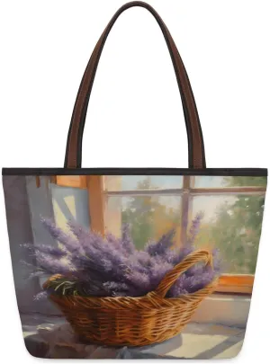 Tote Bag for Women with Zipper Large Capacity Top Handle Casual Shoulder Bag Handbag Reusable Shopping