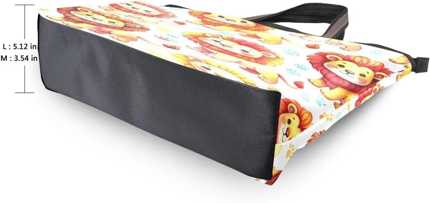 Tote Bag for Women with Zipper,Polyester Tote Purse Holiday Tote Bag Work Handbag Women Gift