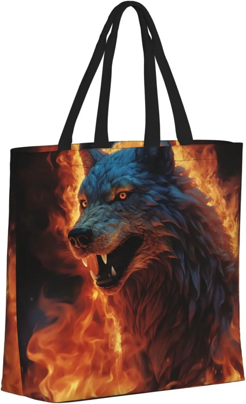 Tote Bag Large Capacity Grocery Bag With Zipper Beer Shopping Bag Shoulder Bag for Women