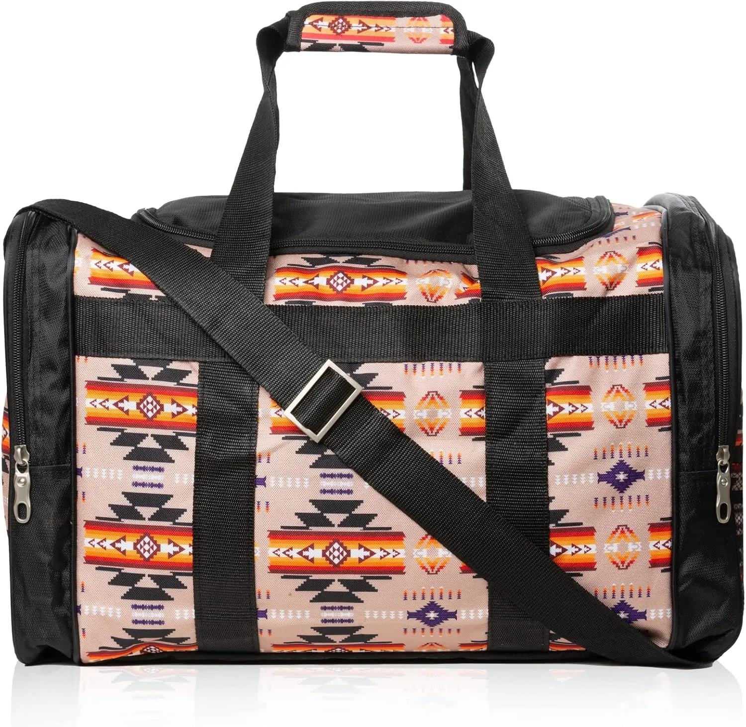 Travel Duffel Bag for Women Men, Lightweight Carry On Duffle Bag with Pocket and Adjustable Strap for Camping Travel Gear Gym