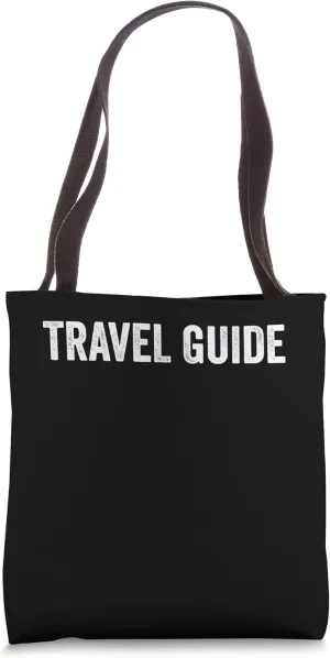 Travel Guide Tote Bag