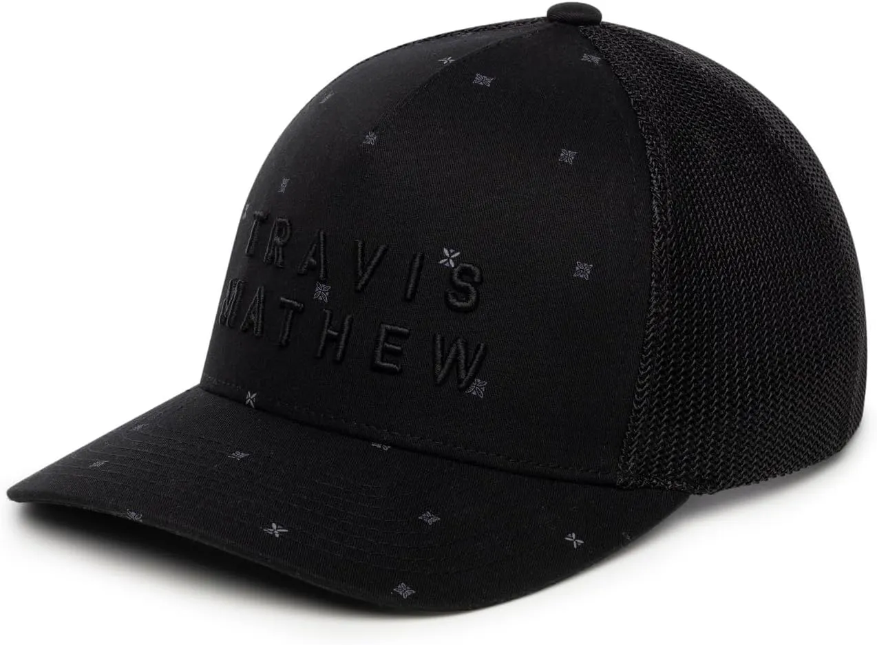 TravisMathew Men's Standard Shipwreck Beach, Black