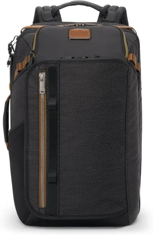 TUMI - Alpha Bravo Detrick Backpack - Multi-Compartment Travel Gear - Adjustable Straps & Easy to Carry - Black Onyx