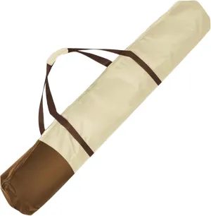 Umbrella Storage Bag Waterproof Oversized Outdoor Beach Umbrella Carrying Bag 57 Inch Umbrella Carry Bag Beach Umbrella Storage Bag Oversized Patio Hammock and Steel Stand Storage Bag White