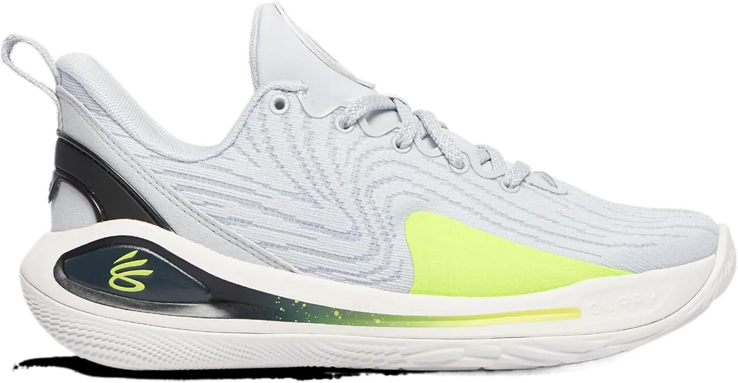 Under Armour Curry 12 Anti Gravity - Boys' Grade School (Grey/Volt/White)