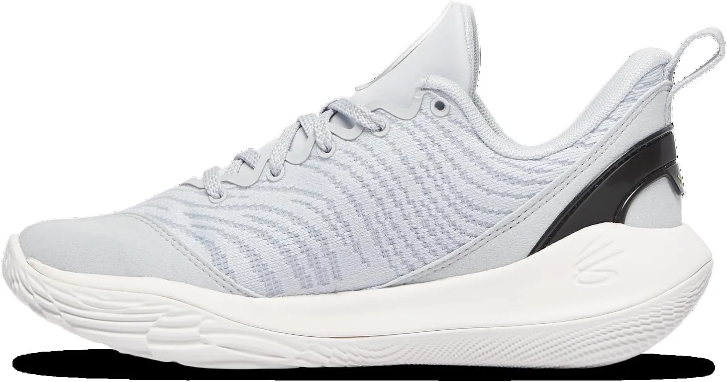 Under Armour Curry 12 Anti Gravity - Boys' Grade School (Grey/Volt/White)