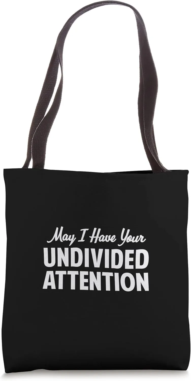 Undivided Attention Teacher Student School Day Dreamer Class Tote Bag