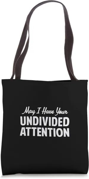 Undivided Attention Teacher Student School Day Dreamer Class Tote Bag