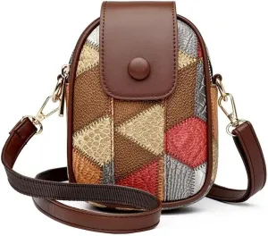 Urban Chic Leather Crossbody – Compact & Versatile Phone Bag for Women