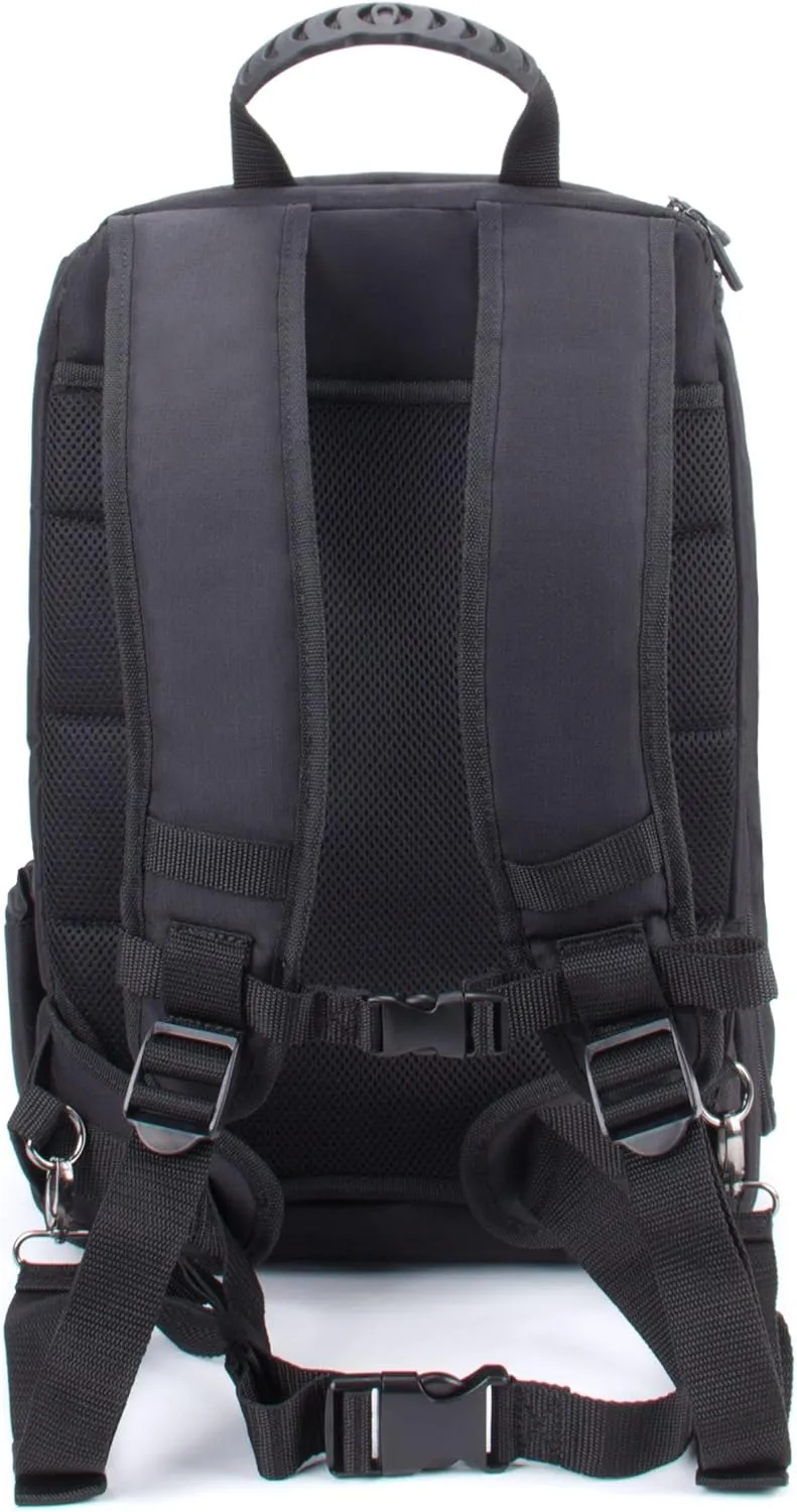 USA Gear Camera Backpack for Photographers DSLR/SLR/Mirrorless Photography Camera Bag with Laptop Compartment, Waterproof Rain Cover & Tripod Holder, Compatible with Canon/Nikon/Sony (Green)