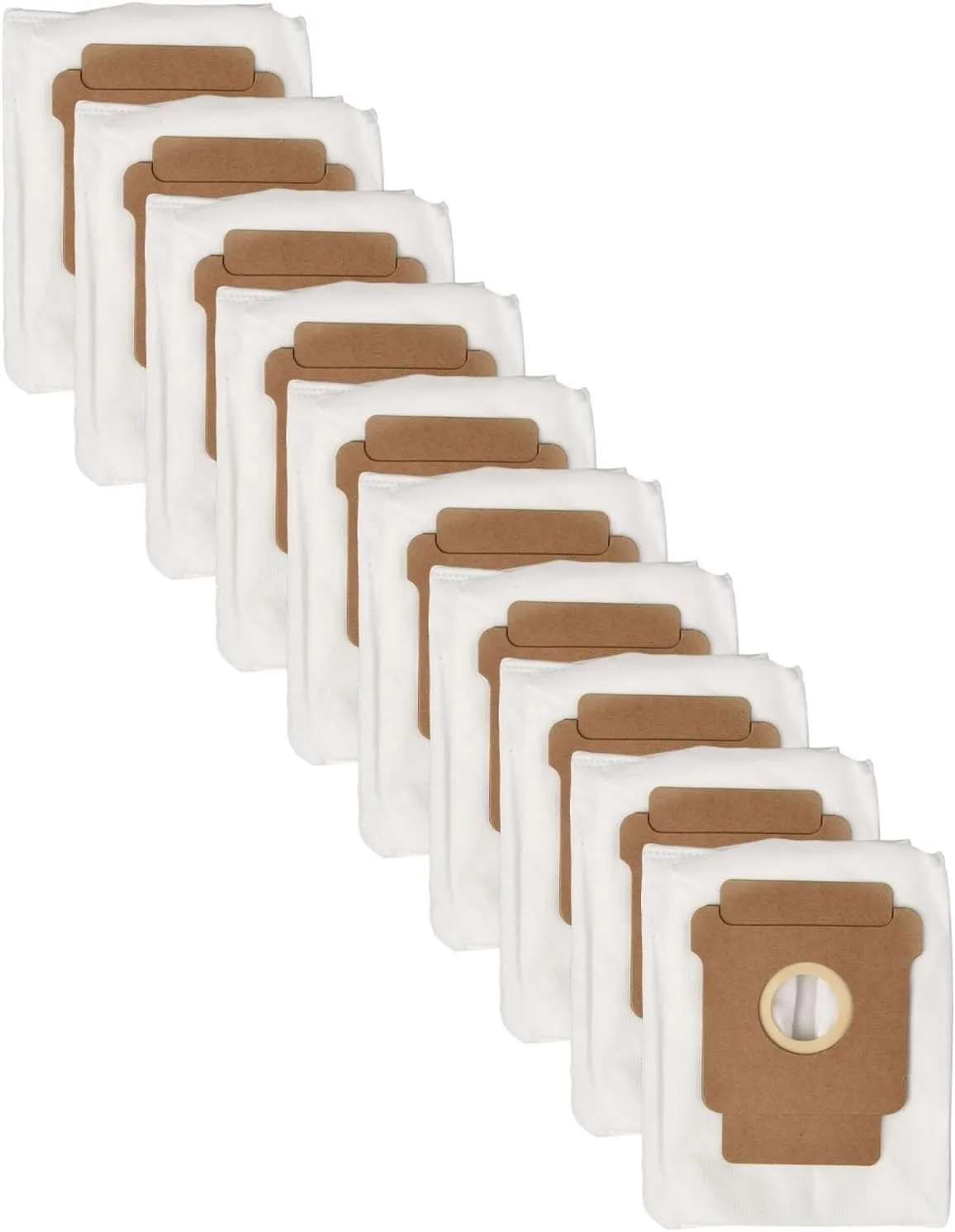 Vacuum Replacement Dust Bags 2.8L Compatible with Essential Robot Vacuum i1  i2  i3  i4  i5  i6  i7  i8  i9  j5  j6  j7  j8  j9  s9  Series Clean Base Automatic Dirt Disposal Model(10 PACK)