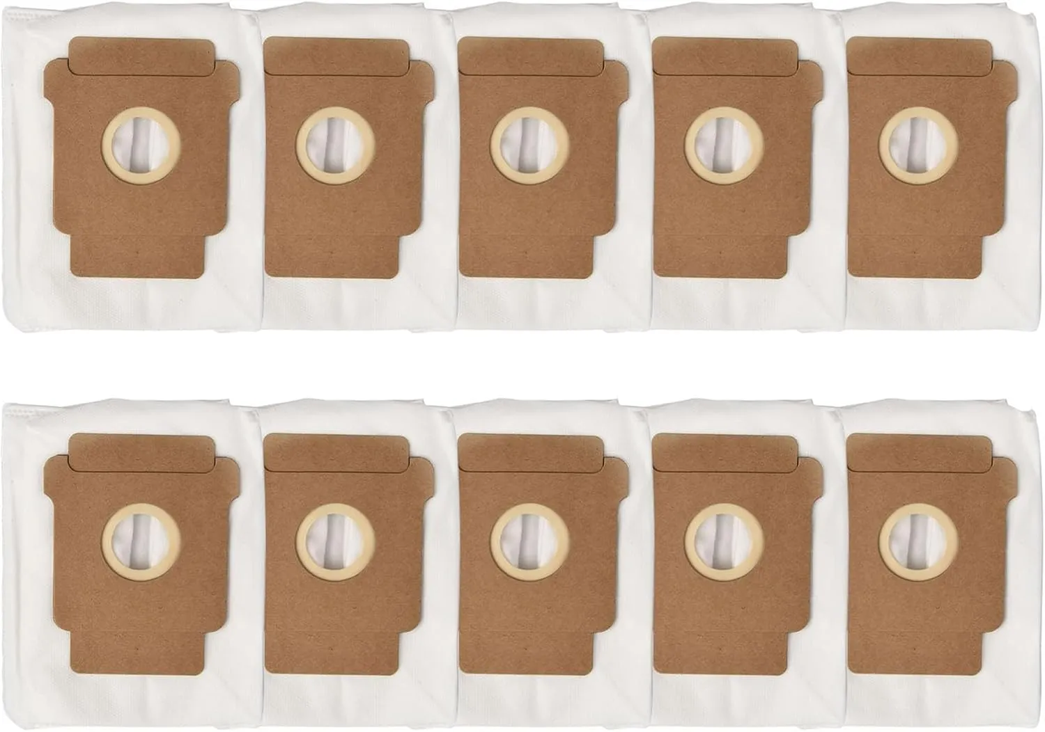 Vacuum Replacement Dust Bags 2.8L Compatible with Essential Robot Vacuum i1  i2  i3  i4  i5  i6  i7  i8  i9  j5  j6  j7  j8  j9  s9  Series Clean Base Automatic Dirt Disposal Model(10 PACK)