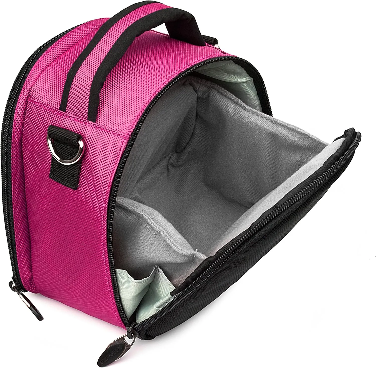 Vangoddy VGLaurelHPNK Laurel DSLR Camera Case with Removable Shoulder Strap (Hot Pink)