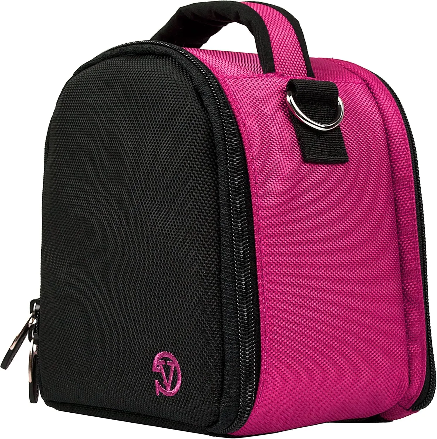 Vangoddy VGLaurelHPNK Laurel DSLR Camera Case with Removable Shoulder Strap (Hot Pink)