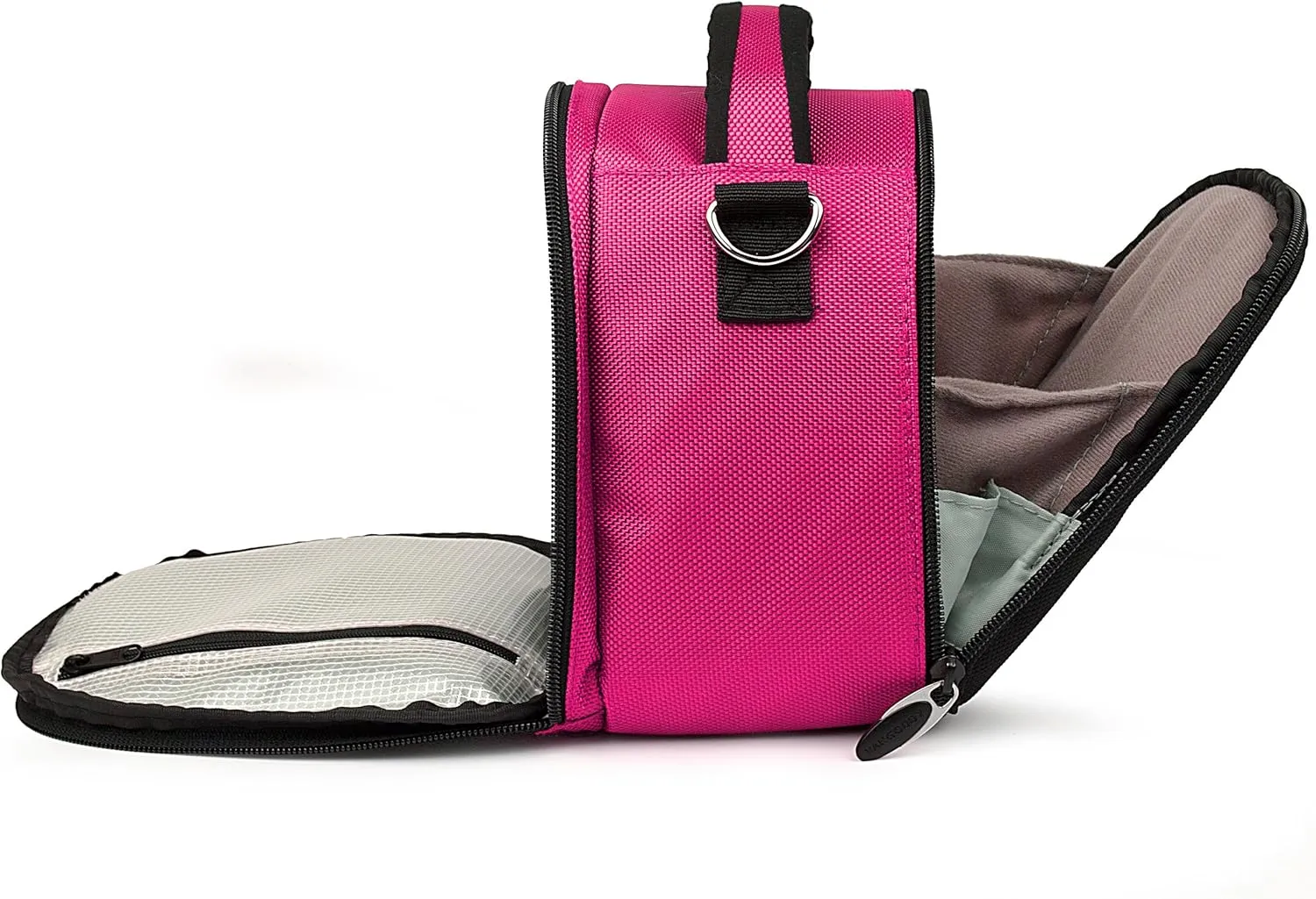 Vangoddy VGLaurelHPNK Laurel DSLR Camera Case with Removable Shoulder Strap (Hot Pink)