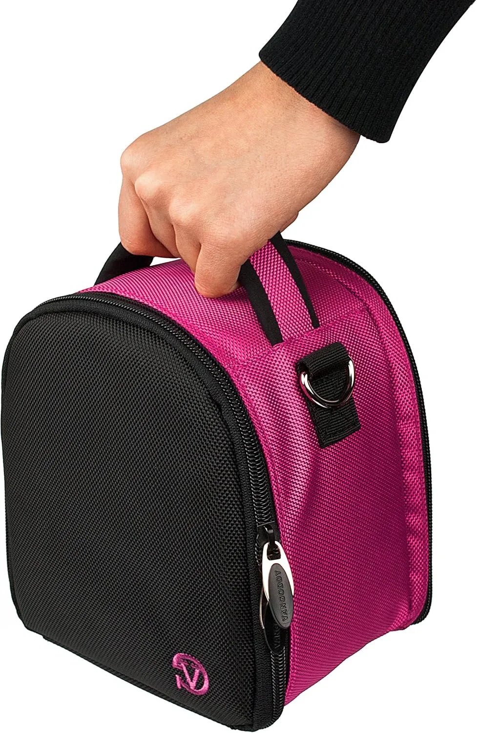 Vangoddy VGLaurelHPNK Laurel DSLR Camera Case with Removable Shoulder Strap (Hot Pink)