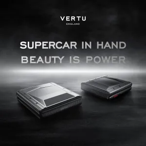 VERTU Quantum FLIP Cyber Titanium Smartphone, Quantum Security, 6.9" OLED 240Hz, 12GB 512GB, 50MP Camera, 65W Fast Charge, SATCOM/5G/QEC-Sliver
