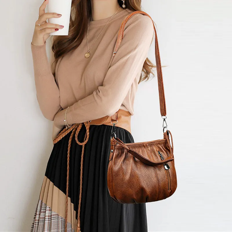 Vintage Large Capacity Outdoor Crossbody Handbag