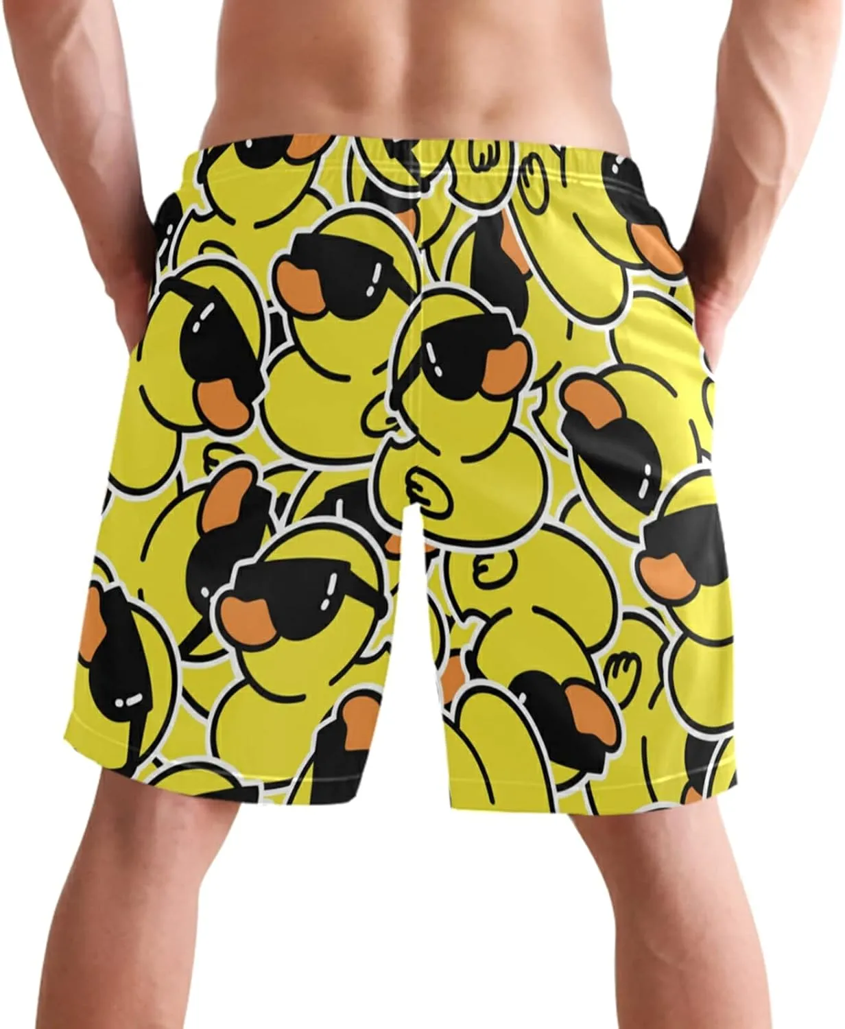 visesunny Men's Colorful Flower Print Beach Shorts Hot Summer Swim Trunks Sports Running Bathing Suits with Mesh Lining