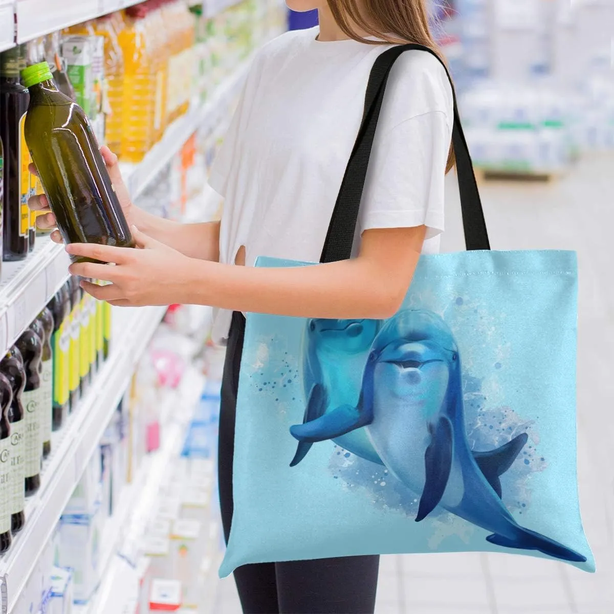 visesunny Women Fashion Handbags Tote Bag Shoulder Bag Top Handle Shopping Travel Bags for Gym Beach Travel Daily