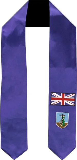 Vision Wear Flag Graduation Sash/Stole Caribbean International Study Abroad Adult Unisex