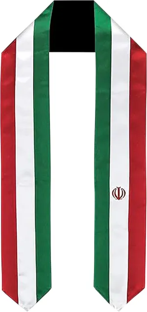 Vision Wear - Southern Asia Flag Graduation Sash/Stole - Luxurious Cultural Symbol - Embrace Your Heritage-Pride & Honor Sash