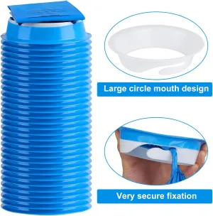 Vomit Bags Disposable - 27 Pack - 1000ml Portable Emesis Bags - Leak Resistant - Medical Grade Aircraft Sickness Car Travel Sickness Pregnant Women Children (27 Pack)