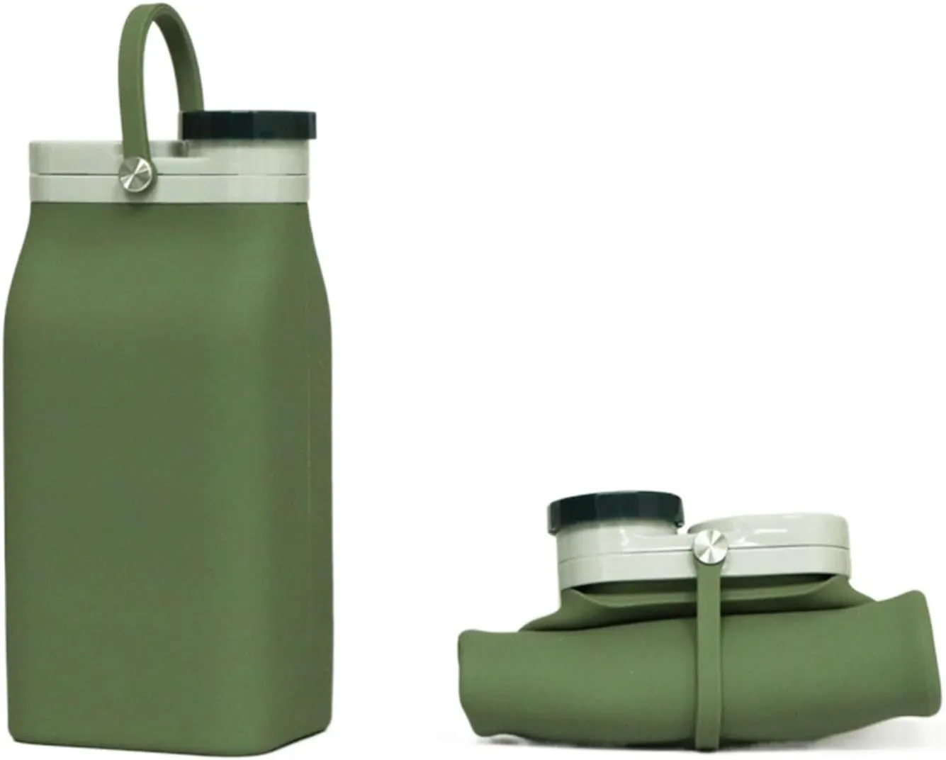 Water Bottle Sports Water Bottles Outdoorsy Squeeze Water Bag Water Drinking Bottle Collapsible Water Bottles Travel Water Bottle(Green)
