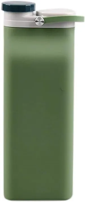 Water Bottle Sports Water Bottles Outdoorsy Squeeze Water Bag Water Drinking Bottle Collapsible Water Bottles Travel Water Bottle(Green)