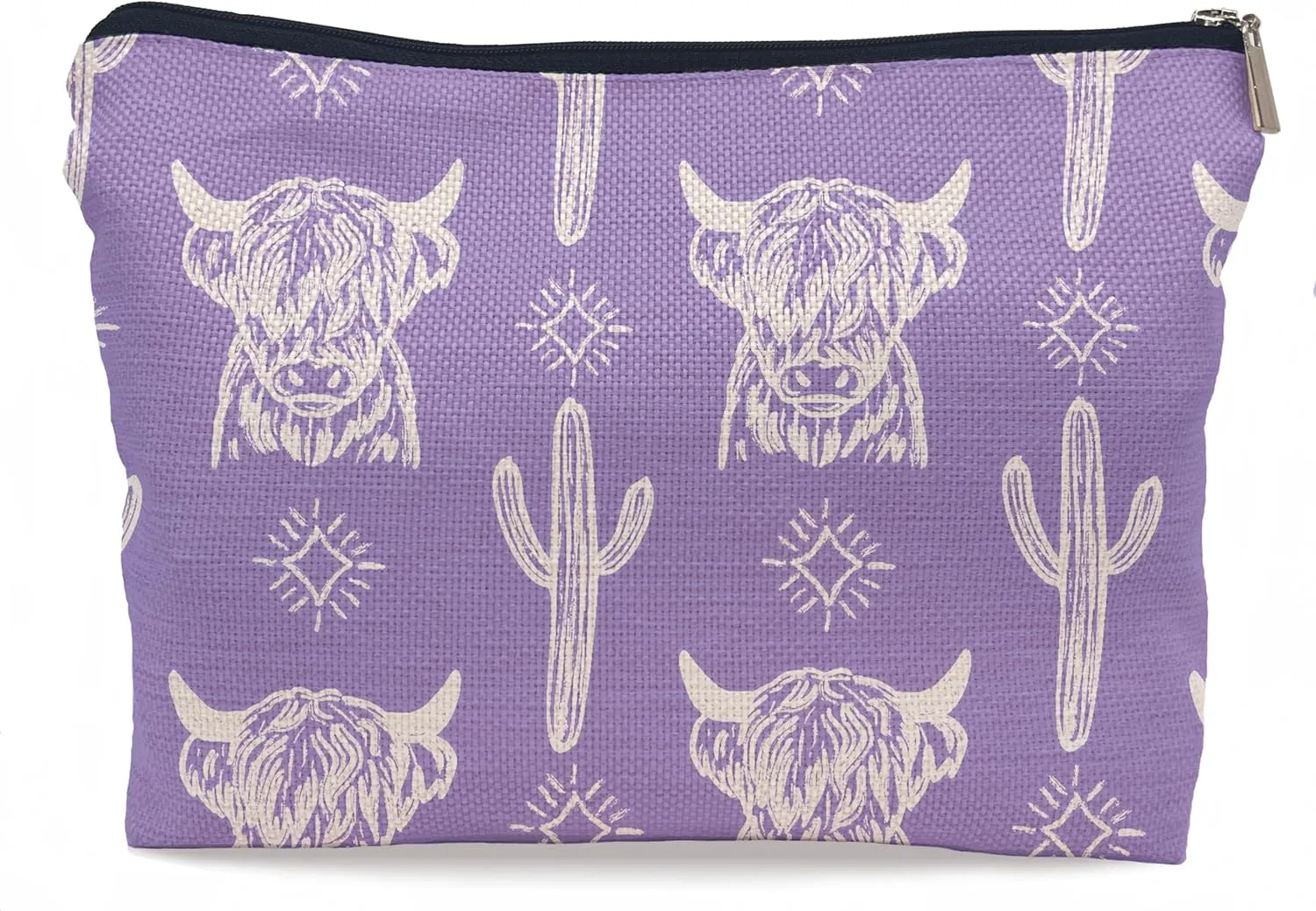 Western Makeup Bag,Western Gifts For Women,Cow Makeup Bag,Cowgirl Stuff,Western Stuff For Women,Western Gifts,Cowgirl Gifts(COW D)